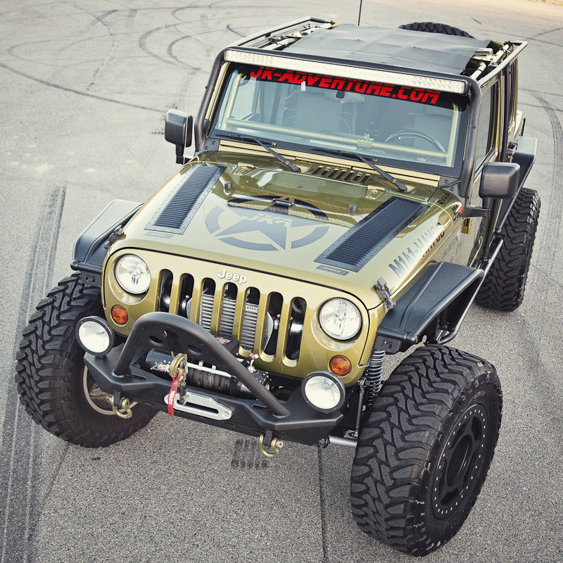 JEEPS - Hood Louvers | RunCool | Hood Vents For Your Vehicle -